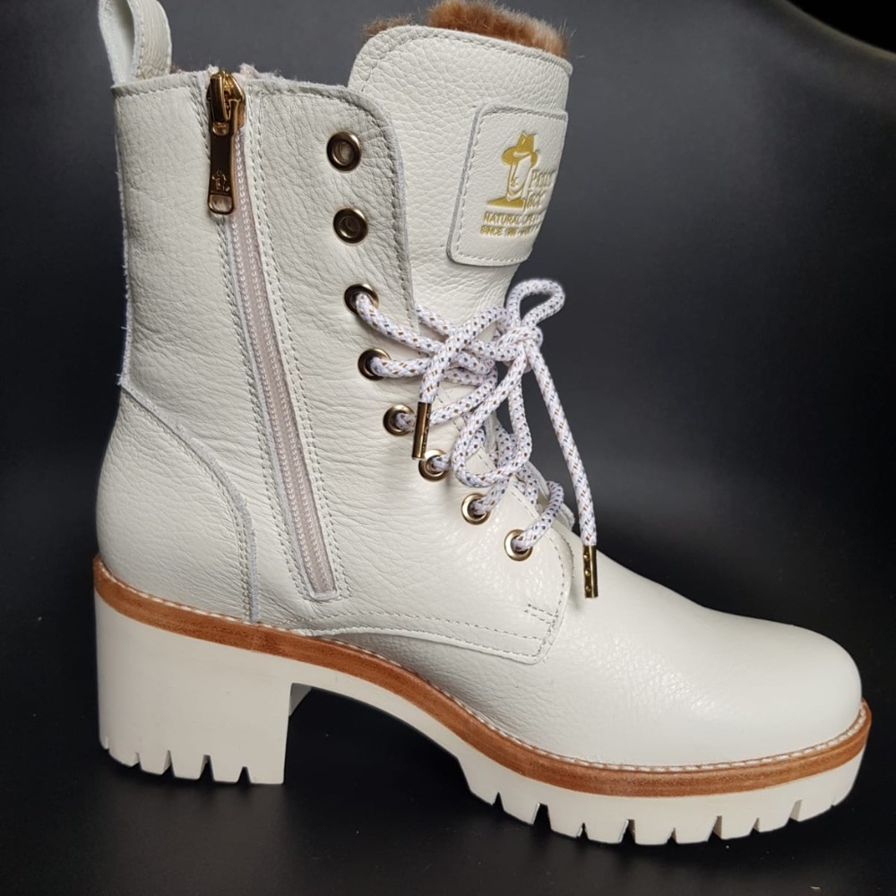 Waterproof Fur lined leather combat boots NEW - Picture 10 of 15